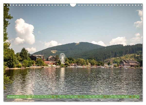 Produktbild: Der Titisee im Schwarzwald (Wandkalender 2026 DIN A3 quer), CALVENDO Monatskalender