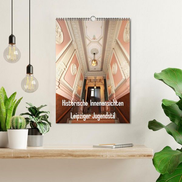 Produktbild: Historische Innenansichten - Leipziger Jugendstil (Wandkalender 2026 DIN A3 hoch), CALVENDO Monatskalender