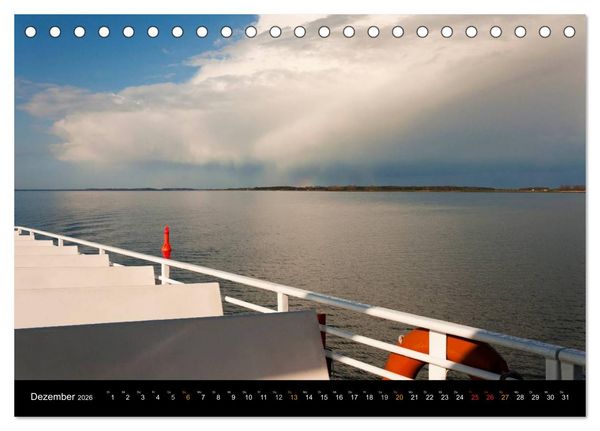 Produktbild: Sehnsucht Hiddensee 2026 (Tischkalender 2026 DIN A5 quer), CALVENDO Monatskalender