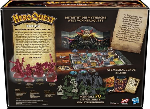 Reglas - HeroQuest - Hasbro/Avalon Hill - Fanpage