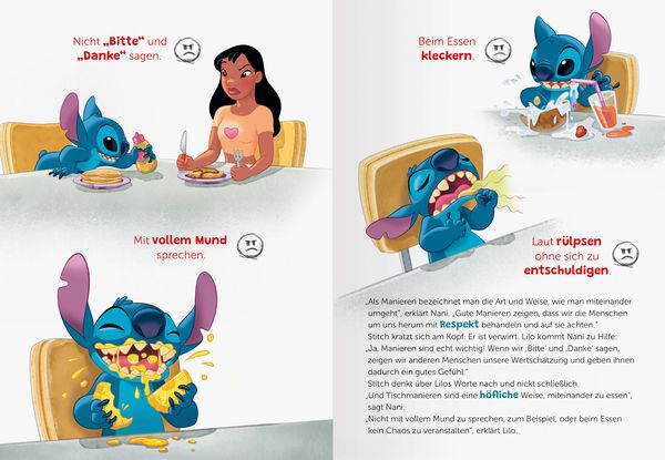 Produktbild: Alltagshelden - Gef&uuml;hle lernen mit Disney: Disney Lilo & Stitch - Benimm dich, Stitch! &Uuml;ber Manieren und Respekt.