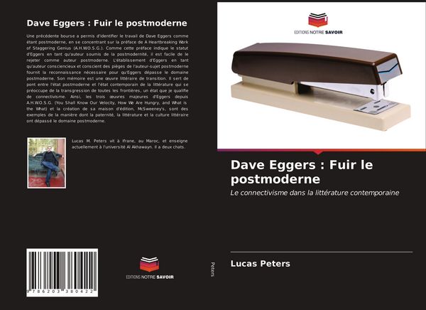 Produktbild: Dave Eggers : Fuir le postmoderne