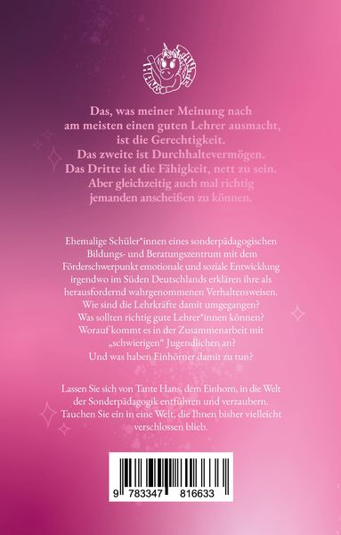 Produktbild: Die Einhornp&auml;dagogik