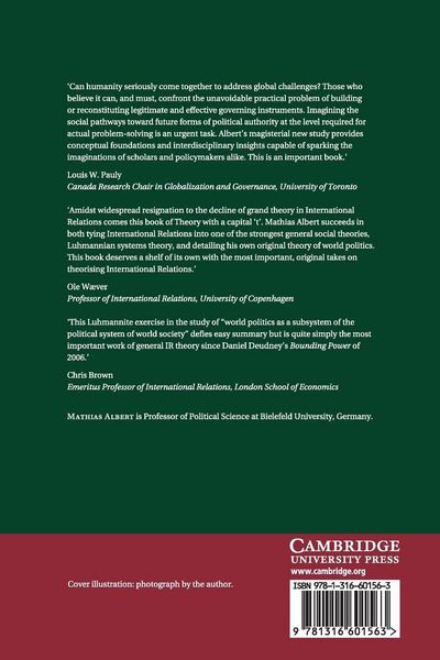 Produktbild: A Theory of World Politics