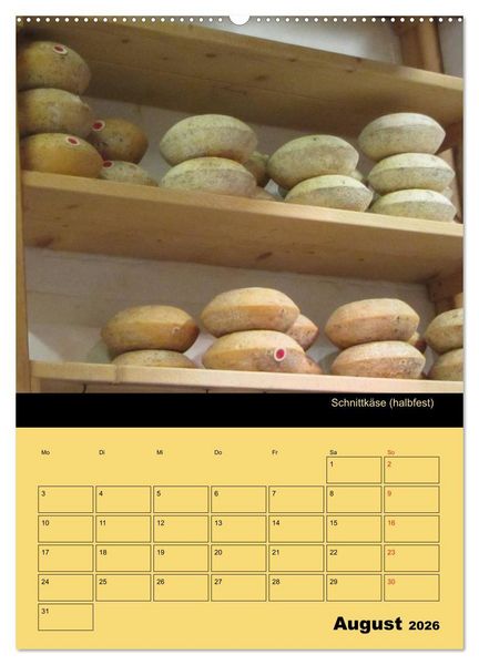 Produktbild: Alles K&auml;se / Planer (Wandkalender 2026 DIN A2 hoch), CALVENDO Monatskalender