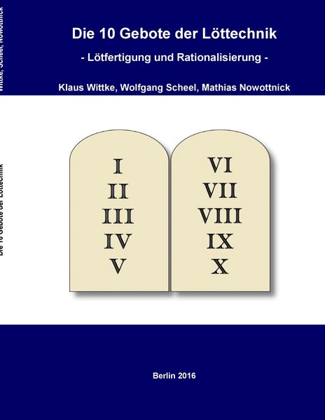 Produktbild: Die 10 Gebote der L&ouml;ttechnik