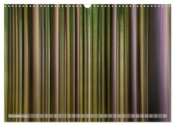 Produktbild: Atelier Wald - gemalt mit Licht (Wandkalender 2026 DIN A3 quer), CALVENDO Monatskalender