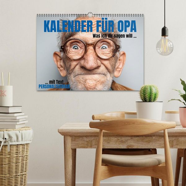 Produktbild: Kalender f&uuml;r Opa - Was ich dir sagen will (Wandkalender 2026 DIN A3 quer), CALVENDO Monatskalender