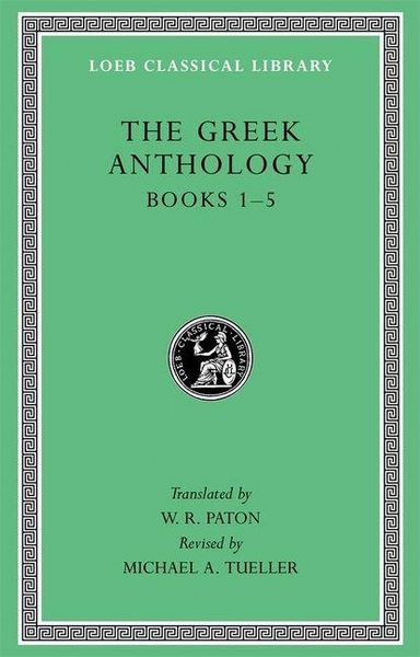 Produktbild: The Greek Anthology, Volume I