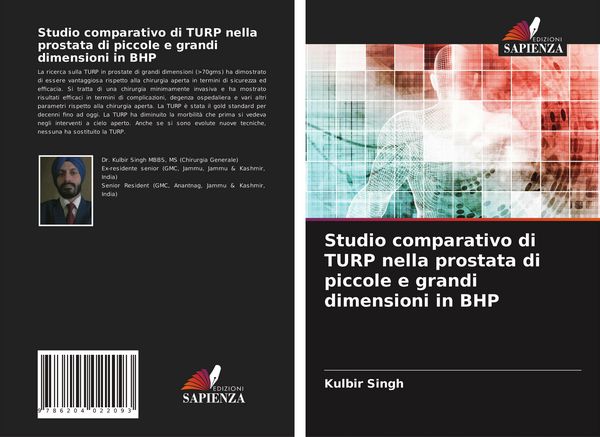 Produktbild: Studio comparativo di TURP nella prostata di piccole e grandi dimensioni in BHP