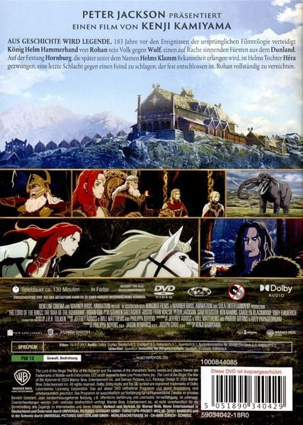 Produktbild: Der Herr der Ringe: Die Schlacht der Rohirrim (DVD)