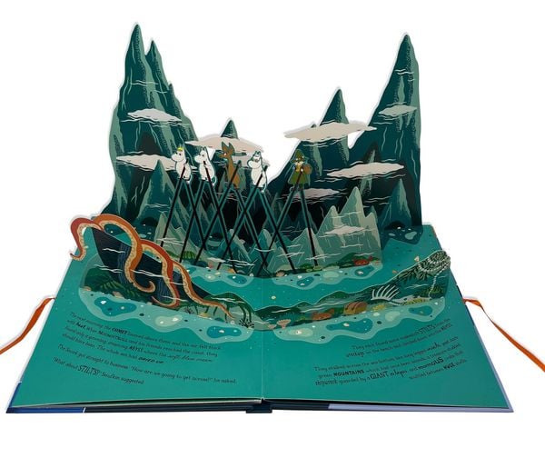 Produktbild: The Moomins and the Comet: A Pop-Up Adventure
