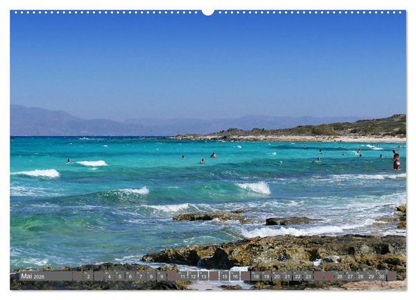 Produktbild: Kreta - Paradies an der Wiege Europas (Wandkalender 2026 DIN A2 quer), CALVENDO Monatskalender