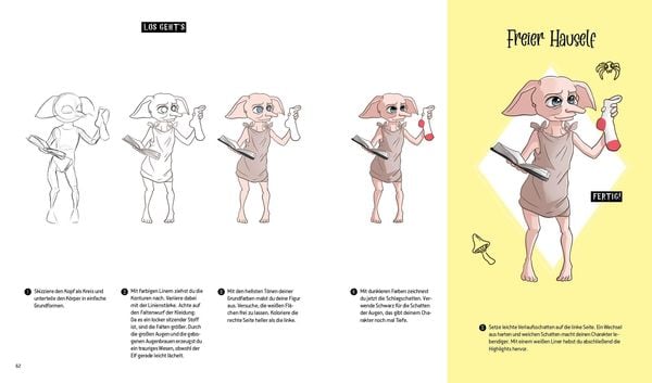 Produktbild: Die Zeichenschule f&uuml;r Potterheads