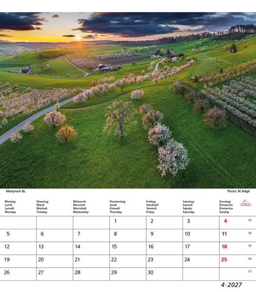 Produktbild: Schweiz 21x24 2027