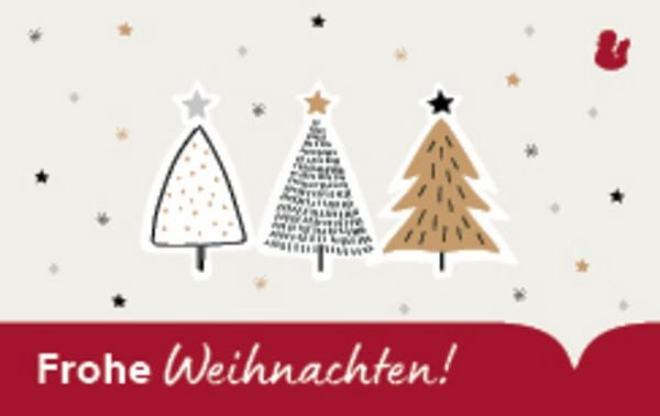 Geschenkkarte Weihnachten Osiander