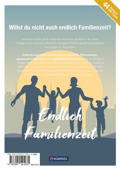 Produktbild: KOMPASS Endlich Familienzeit - in und um M&uuml;nchen