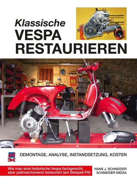 Klassische Vespa restaurieren