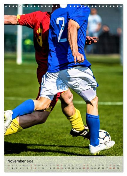 Produktbild: Fu&szlig;ballfieber extrem (Wandkalender 2026 DIN A3 hoch), CALVENDO Monatskalender