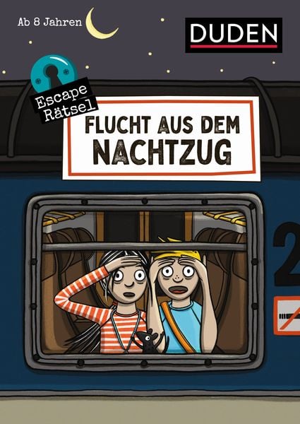 Escape-Rätsel - Flucht aus dem Nachtzug, Taschenbuch von Janine Eck , Ulrike Rogler, Duden ein Imprint von Cornelsen Verlag GmbH, 9783411770656