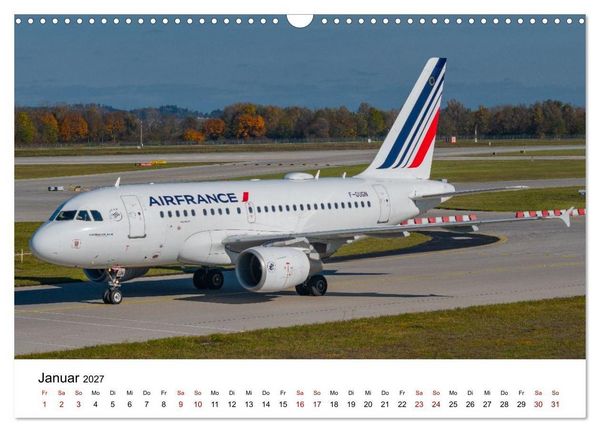 Produktbild: Airbus A320 Das Brot und Butter Flugzeug (Wandkalender 2027 DIN A3 quer), CALVENDO Monatskalender