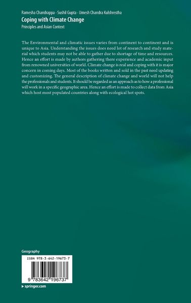 Produktbild: Coping with Climate Change