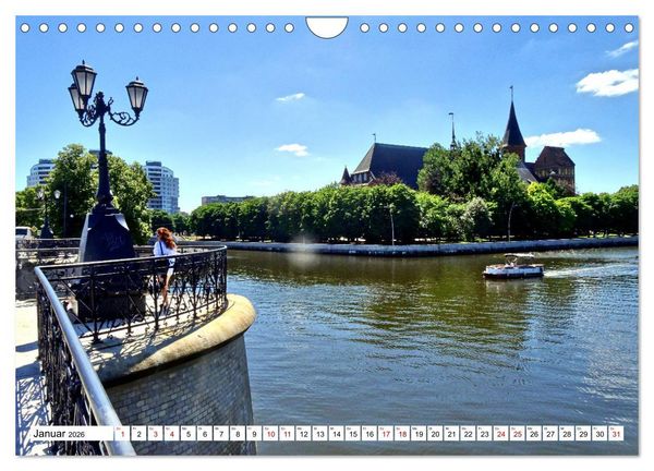 Produktbild: K&Ouml;NIGSBERG HEUTE - Bilder aus Kaliningrad (Wandkalender 2026 DIN A4 quer), CALVENDO Monatskalender