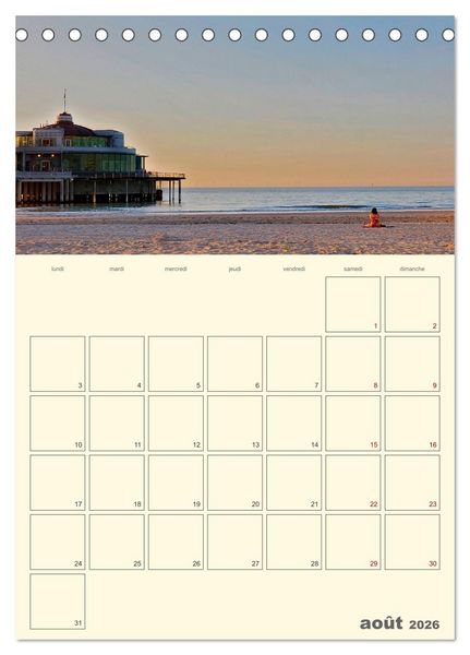 Produktbild: Comt&eacute; belge de Flandre (Calendrier de bureau 2026 DIN A5 horizontal), CALVENDO calendrier mensuel