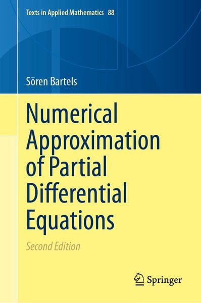 Produktbild: Numerical Approximation of Partial Differential Equations
