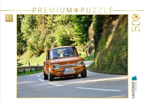 CALVENDO Puzzle NSU 1200 TT - 1972 | 500 Teile Lege-Größe 48 × 36 cm Foto-Puzzle für Erwachsene