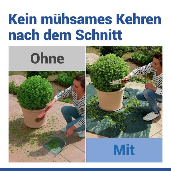 Produktbild: Multi-Plane Mod. Profi, Gartenplane zum Auffangen von Schnittgut