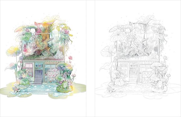 Produktbild: Luxury Coloring: Asiatische L&auml;den zum Ausmalen