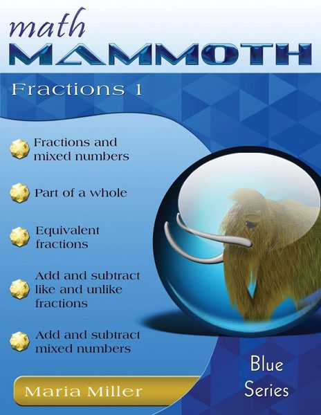 Produktbild: Math Mammoth Fractions 1