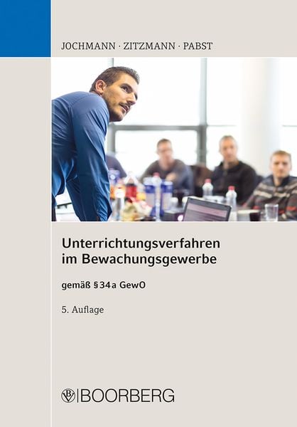 Produktbild: Unterrichtungsverfahren im Bewachungsgewerbe
