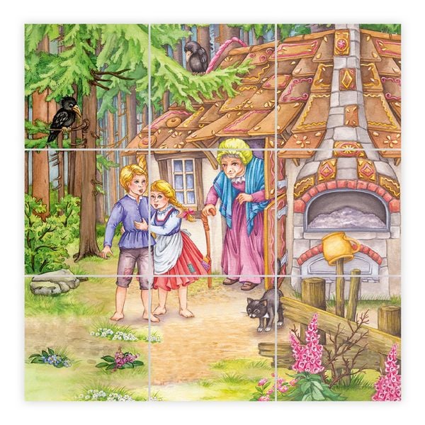 Produktbild: TR&Ouml;TSCH - Bilderw&uuml;rfel Puzzle M&auml;rchen | Ab 2 Jahren