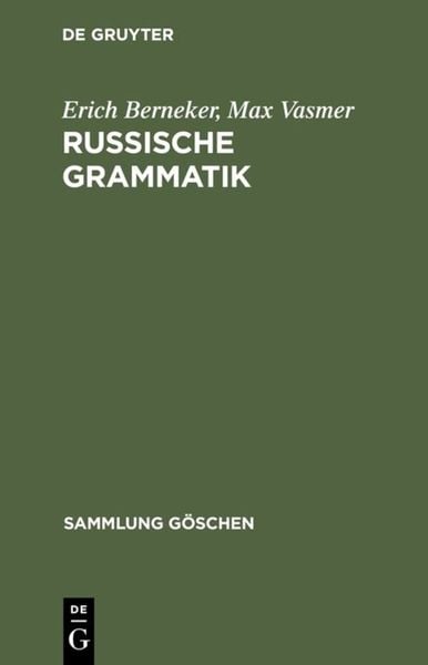 Produktbild: Russische Grammatik