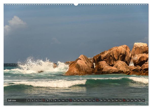 Produktbild: Seychellen - Das letzte Paradies auf Erden (Wandkalender 2026 DIN A2 quer), CALVENDO Monatskalender