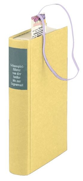 Produktbild: moses. libri_x Lesezeichen mit Band Buchbl&uuml;te
