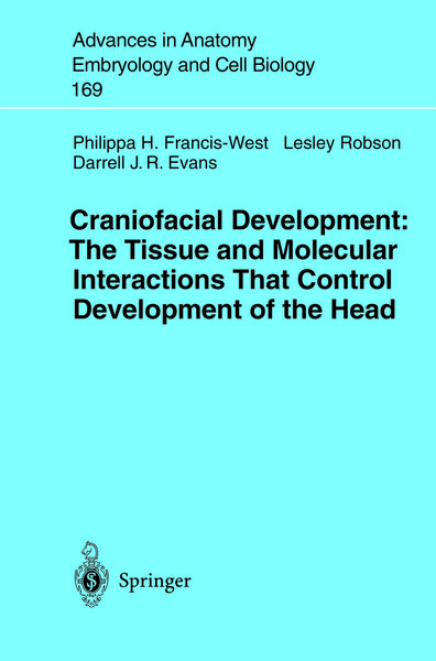 Produktbild: Craniofacial Development The Tissue and Molecular Interactions That Control Development of the Head
