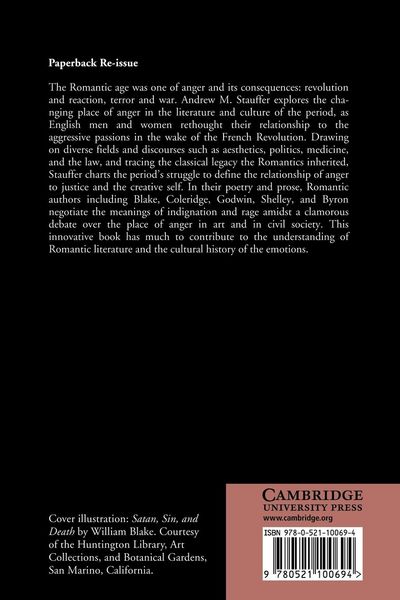 Produktbild: Anger, Revolution, and Romanticism