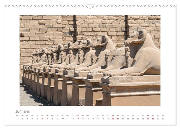 Produktbild: &Auml;gypten - unterwegs mit Julia Hahn (Wandkalender 2026 DIN A3 quer), CALVENDO Monatskalender