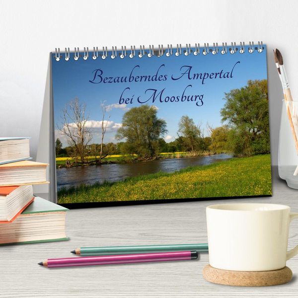 Produktbild: Bezauberndes Ampertal bei Moosburg (Tischkalender 2026 DIN A5 quer), CALVENDO Monatskalender