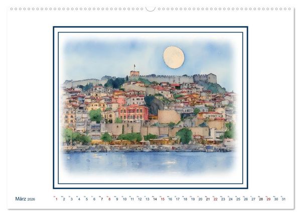 Produktbild: Urlaubsparadies Griechenland (Wandkalender 2026 DIN A2 quer), CALVENDO Monatskalender