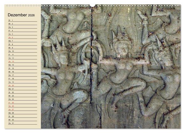 Produktbild: Kambodscha. Angkor Wat (Wandkalender 2026 DIN A2 quer), CALVENDO Monatskalender
