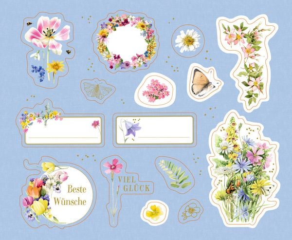 Produktbild: Stickerbuch &ndash; Sticker und Etiketten