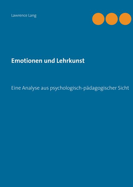 Produktbild: Emotionen und Lehrkunst