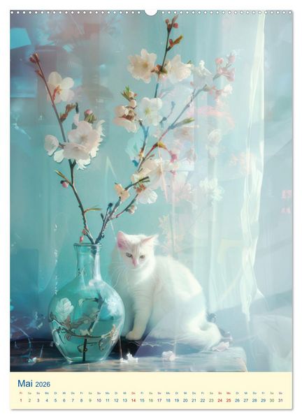 Produktbild: Blumen in zauberhaftem Licht (hochwertiger Premium Wandkalender 2026 DIN A2 hoch), Kunstdruck in Hochglanz