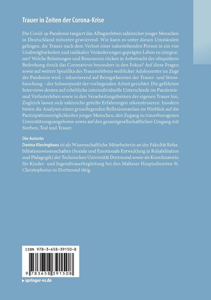 Produktbild: Trauer in Zeiten der Corona-Krise