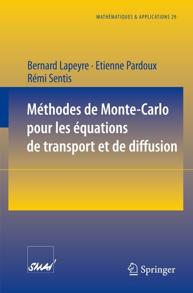 Produktbild: M&eacute;thodes de Monte-Carlo pour les &eacute;quations de transport et de diffusion