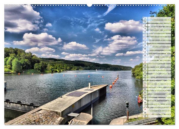Produktbild: Bochum / Geburtstagskalender (Wandkalender 2026 DIN A2 quer), CALVENDO Monatskalender